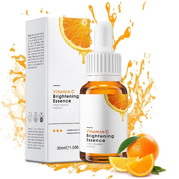 Vitamin-C-Serum für das Gesicht - Dunkle Flecken Entferner für das Gesicht - Dunkle Flecken korrigierendes Glow-Serum - Vitamin-C-Essenz Pigmentflecken Entferner Gesicht - Anti-Falten-Serum Gesicht