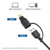 Cable Matters USB LAN Converter Adapter, Supports 2.5Gbps, Wired LAN Adapter, Thunderbolt 3 Compatible, USB A USB C Adapter