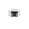 sourcing map 20pcs Port Blocker PC Locking USB Port/Dust PC Blocker Black