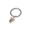 Curtain Clips (Pack of 6) Silver 63094