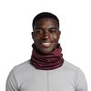 Buff Merino Lightweight Multifunktionstuch Solid Garnet Unisex Einheitsgröße, Rot