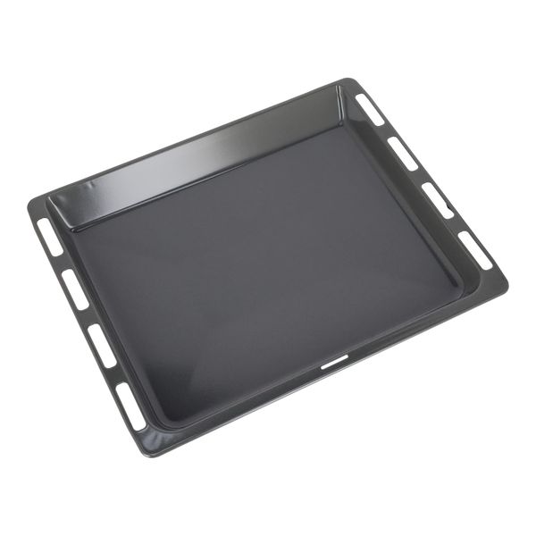 sparefixd Cooker Enamel Baking Tray Pan for Bosch Built in Oven