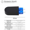 Fiber Optic Loopback Cable, SC/UPC Cable LC Fiber Loopback Tester Connector, Single Mode (9/125μm)