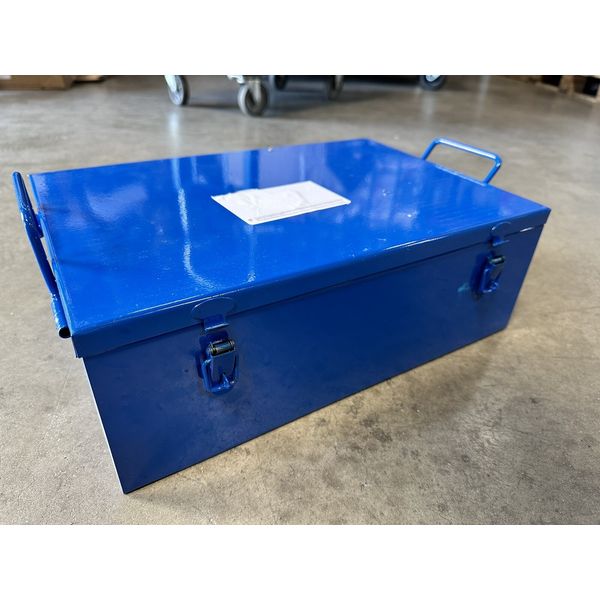 15-3/8” X 10-1/2” Metal Tool Storage Carrying Case Box