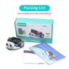 ELECFREAKS microbit cutebot kit compatible with BBC Micro:bit V2 and V1, DIY Programmable Robot Car Kit, STEM Educational Projects, Graphical Makecode Coding Car with Tutorials (Micro:bit)