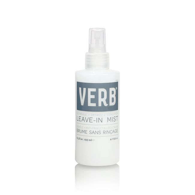 Verb Leave-In Mist - Vegan Leave In Spray Conditioner – Moisturizing Conditioner Detangles, Smooths & Adds Shine – Light Anti-Frizz Hair Treatment Spray for All Hair Types, 6.5 fl oz