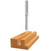 Bosch 85154 High Speed Steel Single Flute Straight Bit, 1/4"