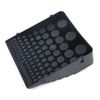 Storage Holder Organizer Stand Container 84 Hole Drill Bit Collet Tool Box Rack