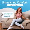 Deluxe Ergonomic Gel Seat Cushion - Gray