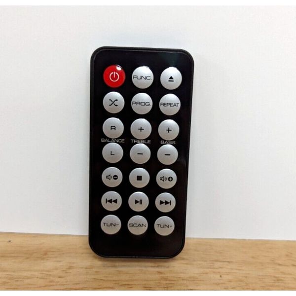 Innovative Technology ITCDS-5000R  Remote Controller  Only Black