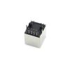 Hxchen 10Pcs RJ45 8P8C PCB Jacks 2 LED Vertical Mount Connectors Ethernet Sockets
