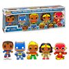 Funko Pop! DC Superheroes Gingerbread - 5 Pack
