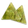 2 x Triangle Coasters - Weeping Willow Tree Nature Cork Backed MDF Glossy Tea Coffee Accessory #52430