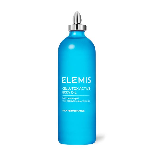 ELEMIS Cellutox Active Body Oil, Luxurious Cleansing Oil, Detoxifying Skin-Softening Oil With Sea Buckthorn, Sea Fennel, Lemon and Juniper Essential Oils, Leaves Skin Feeling Smooth and Toned, 100ml