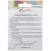KnitPro Knitting Cable with Connector, Black, Silver, 50 cm