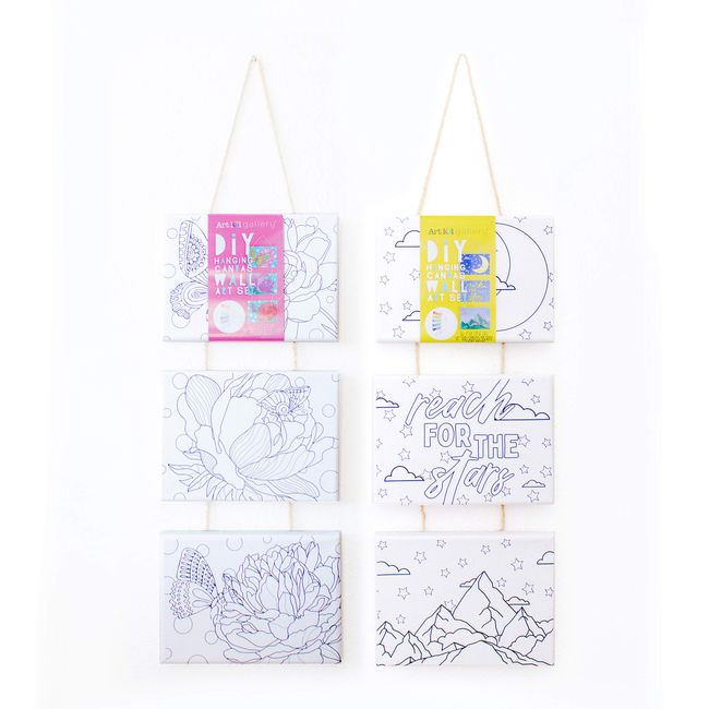 Art 101 DIY Hanging Canvas Wall Art Set