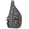 KAVU Original Rope Sling Pack with Adjustable Rope Shoulder Strap, Pine Cones