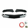 Add-on Universal For 2005-2007 Mercury Montego Front Bumper Lip Splitter Black
