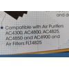 **NEW** 12-Pack VEVA Filter B Replacement Pre Filter for Germ GuardianAC4800