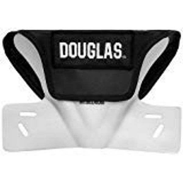 Douglas Football Butterfly Restrictor Cowboy Collar, Attach to Shoulder Pads (Black)