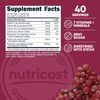 Nutricost Electrolytes Complex, Grape Flavored, 40 Stickpacks - Advanced Hydration Complex