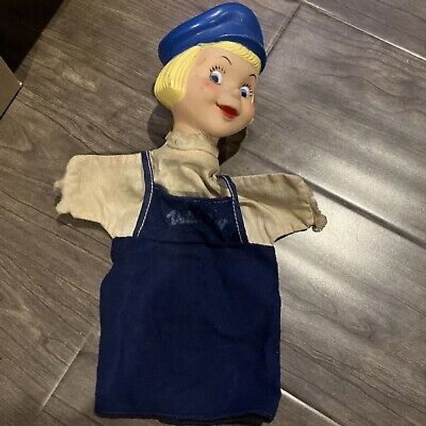 Vintage Dutch Boy Hand Puppet