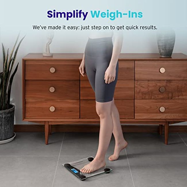 Etekcity Digital Body Weight Bathroom Scale with Step-On