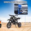 GOOFIT Motorcycle Link Length Modified Chain Tensioner Adjuster Replacement For ATV Blue