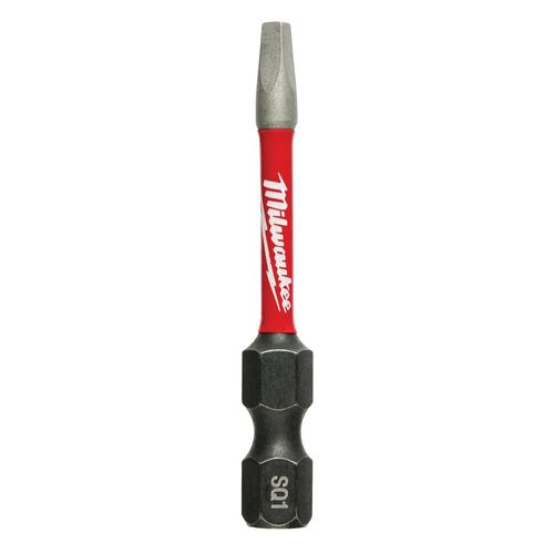 Milwaukee 48-32-4171 Shockwave 2" Power Bit Sq Recess #1 (25 Pack)