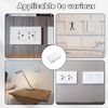 Plug Socket Covers, Universal Plug Socket Cover, Childproof Electrical Outlet & Plug Cover Box with Waterproof Splashes, Ideal for Home, School and Nurseries