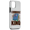 Case for iPhone 15 Cornhole King Corn Hole Bags Cornhole