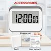 RileyFine WG016 Countdown Timer, Clock Function, Small and Delicate, Very Suitable for Cooking, Working, Studying, Sleeping and Other Daily Life