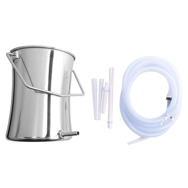 2L Health Stainless Steel Enema Bucket Suitable for Colon Cleansing Reuse1092-