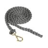 Shires Plain Headcollar Lead Rope Navy Blue