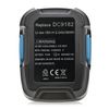 ExpertPower 2 Pack Replacement Battery for De-Walt DC9182, DC9181, DC9180, 18V XRP Lithium Ion fits All Dewalt 18 Volt Tools