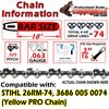 COPPERHEAD 18" BAR, FULL CHISEL & SEMI-CHISEL PRO SAW CHAINS FOR STIHL MS271 291