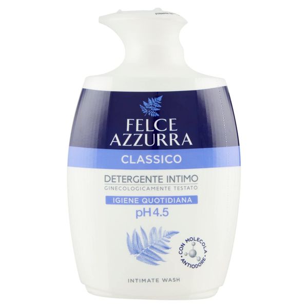 Felce Azzurra - Klassisches Intimo-Reinigungsmittel - pH-Wert 4,5 tägliche Hygiene - 250 ml