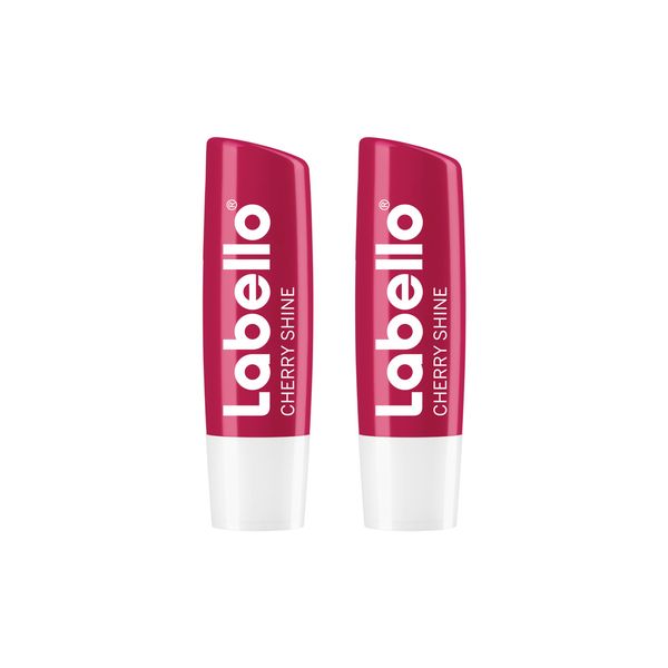 Labello Fruity Shine Cherry Lip Balm Pack of 2