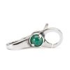 Trollbeads White & Green Clasp