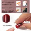 BHIDENAW ネイルチップ 24枚入 ネイルチップ ショート 春夏 ネイルチップ 人気 和風 かわいい シンプル おしゃれ 成人式 入学式 卒業式 結婚式 パーティー 日常生活に使用できます 花嫁ネイル 光沢 つけ爪 両面テープ ウッドスティック ネイルファイル付き