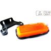 1 pc Amber Orange Side Marker Light Lamp NEON LED Universal Bracket 12-24v