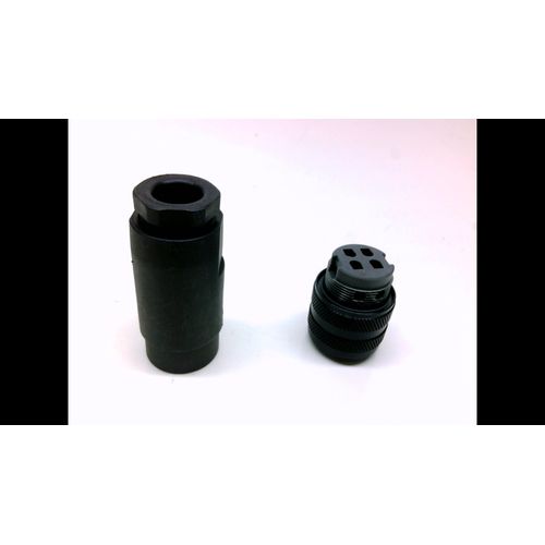 TURCK B 4141-0/13.5 (U6413), 10-12MM Cable Diameter, 250 V, 4 PIN, 7/8" MINIFAST, 9 AMP, Connector, Field WIREABLE, PG 13.5 Cable Gland, Screw TERMINALS, Straight Female, UP to 16 AWG Conductors