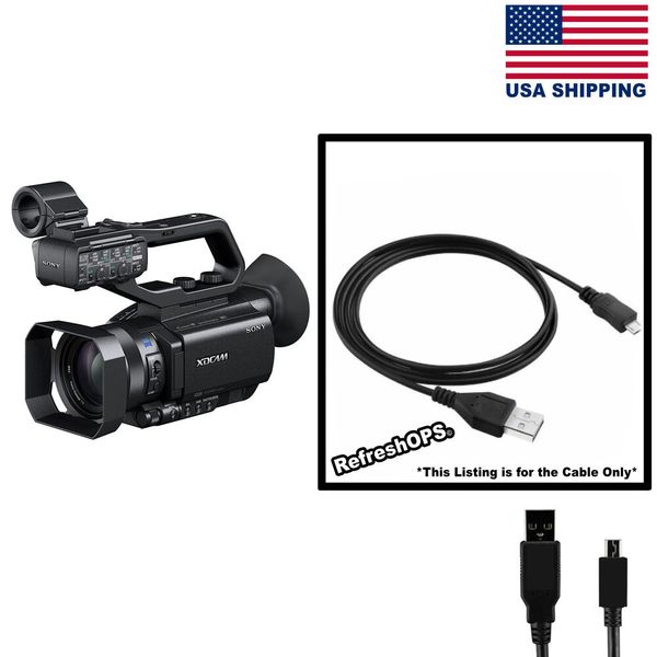 Sony PXW-X70 Professional Camcorder USB Cable Transfer Cord Replacement