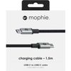 ZAGG Mophie Charge and Sync Cable-USB-C to USB-C (3.1) 5M – Black