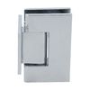 CRL Geneva Series Chrome Wall Mount Short Back Plate Hinge (5 Degree Pre-Set Mo