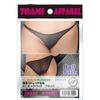 Ultra-thin stretch fabric mini half back black
