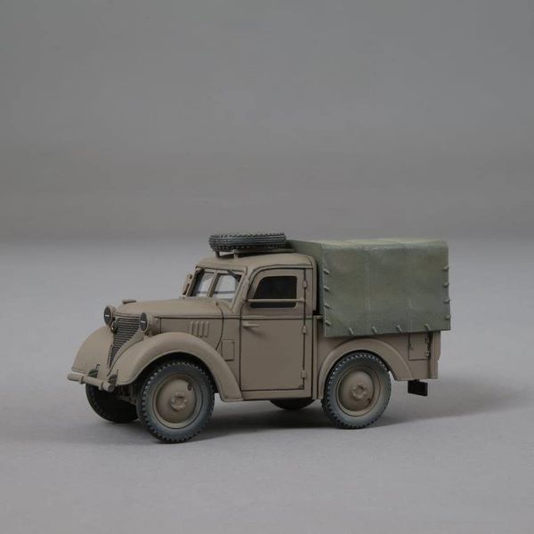 Thomas Gunn Miniatures World War 2 Pacific ACCPACK77B Japanese Kurogane 4 x 4 Pickup Truck 1:30 Scale Mixed Media