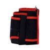 KH Takesonashii Three-tier Waist Bag, Black/Red