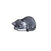 Iron Patch Embroidered Animal Cat (5, Mackerel White)