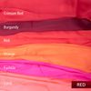 Basic Sense Plain Chiffon Soft Sheer Scarf, Coral